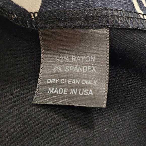 Harari Open Front Jacket Women Size M Black/White - Picture 10 of 13